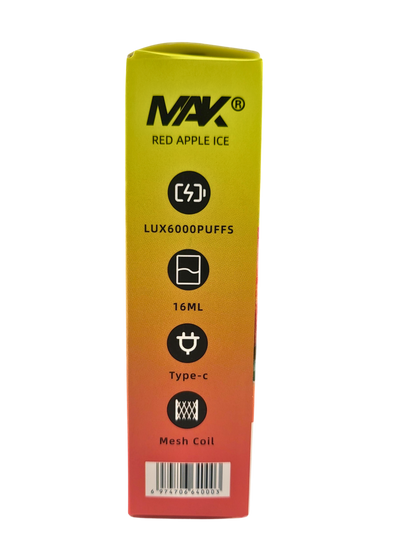 Red Apple Ice Vape Disposable 6000 Puff