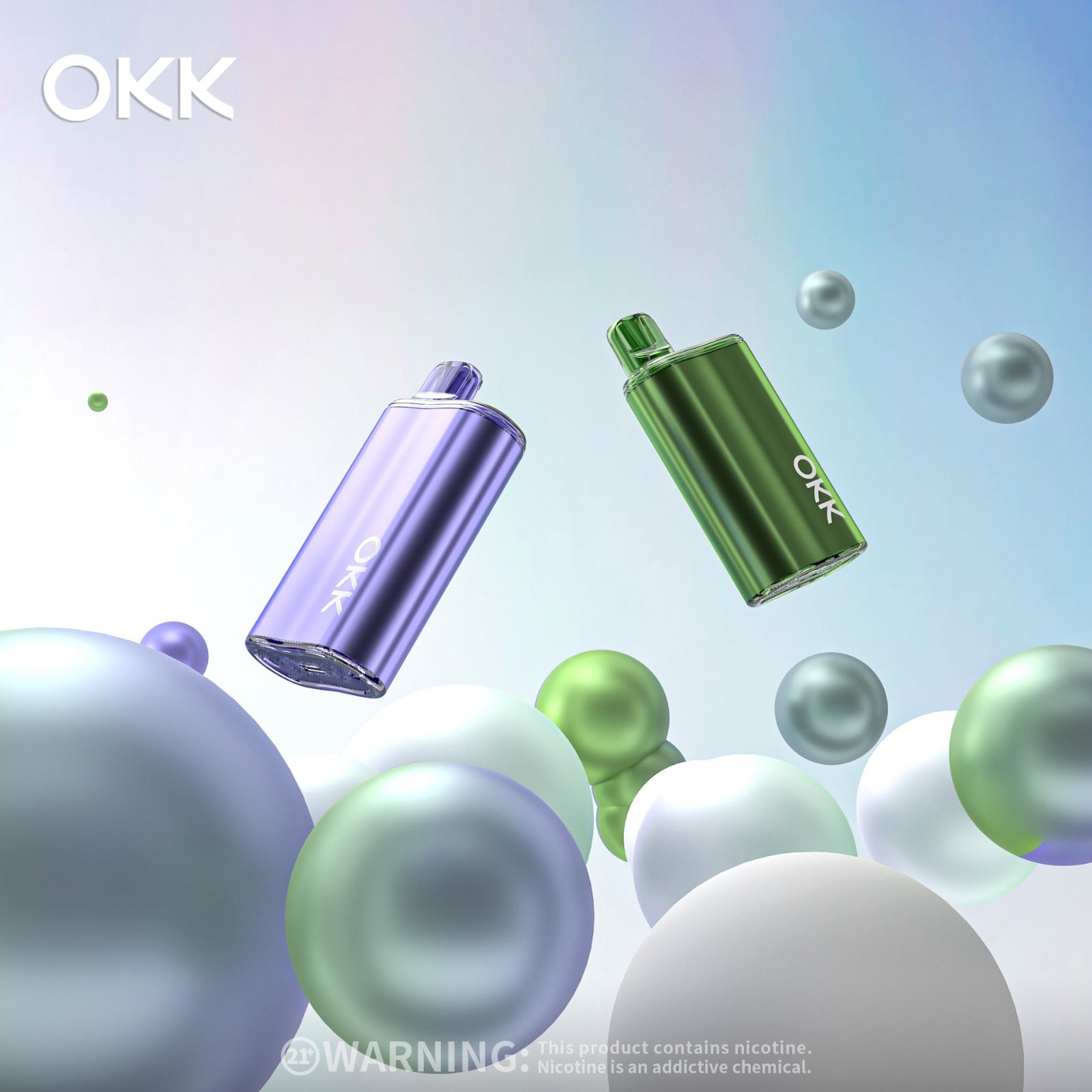 OKK Dual Flavor Disposable Vape